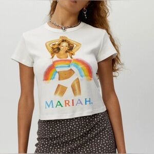 NWT Daydreamer Mariah Carey Babydoll Tee Small